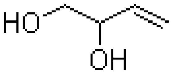 3-Butene-1,2-diol de séries intermediárias orgânicas